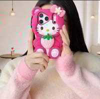 Image 5 of Strawberry Kitty IPhone case