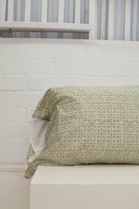 Image 1 of Olive Star Pillowcase