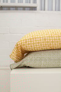 Image 3 of Olive Star Pillowcase