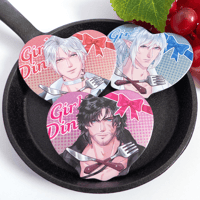 Image 1 of FF14 and FF16 Girl Dinner Badges