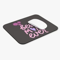Image 2 of Best Mom Ever Mouse Pad — Floral Mother’s Day Desk Mat
