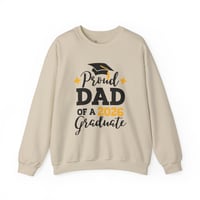 Image 3 of Proud Dad of a 2026 Graduate Crewneck Sweatshirt