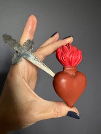 Image 3 of Burning heart ex voto