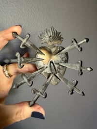 Image 4 of Seven sorrows silver ex voto 