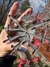 Image 8 of Seven sorrows silver ex voto 