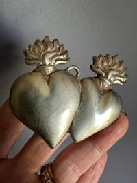 Image 3 of Double heart ex voto 