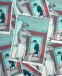 Heated Rivalry Mini Risograph