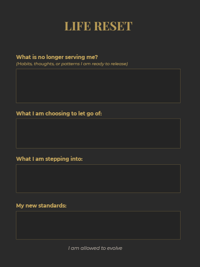 Image 3 of The Venus Becoming Planner (Your Second Act Reset System)
