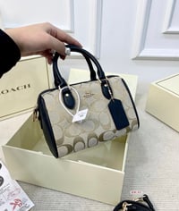 Image 2 of Coach Rowan Satchel in Signature Canvas