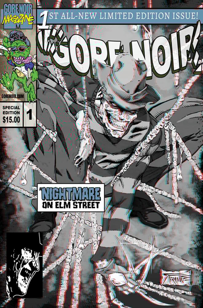 Image of 3D Freddy Spidey Tribute Comic Sized Magazine