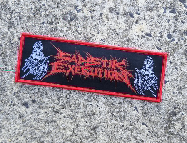 Image of Sadistik Exekution KAOS logo patch (Australia Only)
