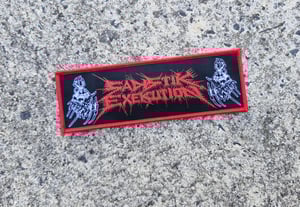 Image of Sadistik Exekution KAOS logo patch (Australia Only)