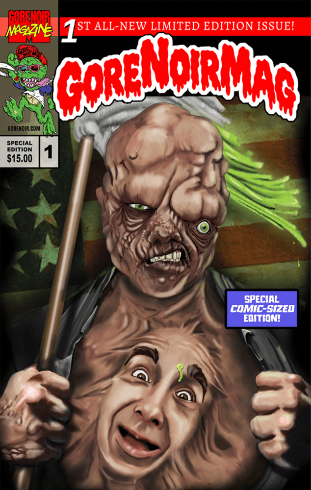 Image of Toxic Avenger Tribute Comic Sized Magazine