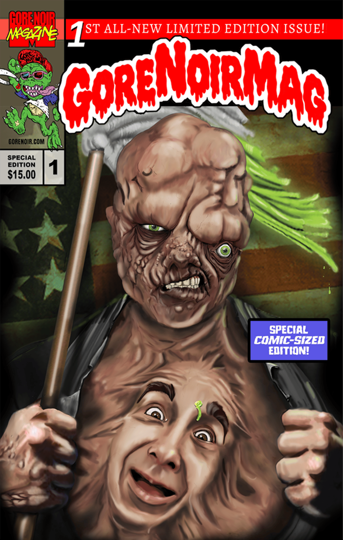 Image of Toxic Avenger Tribute Comic Sized Magazine