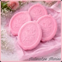 Image 2 of Bohemian Rose Luxury Floral Design Framed Oval Soap Bar: Bridal Shower Favors