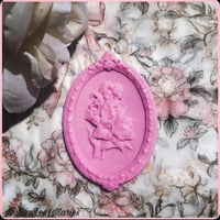 Image 4 of Bohemian Rose Luxury Floral Design Framed Oval Soap Bar: Bridal Shower Favors