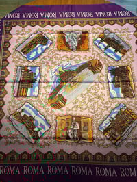 Image 3 of Purple Rome scarf