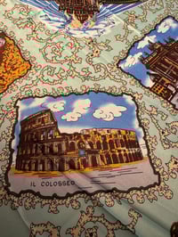 Image 2 of Green Rome scarf 