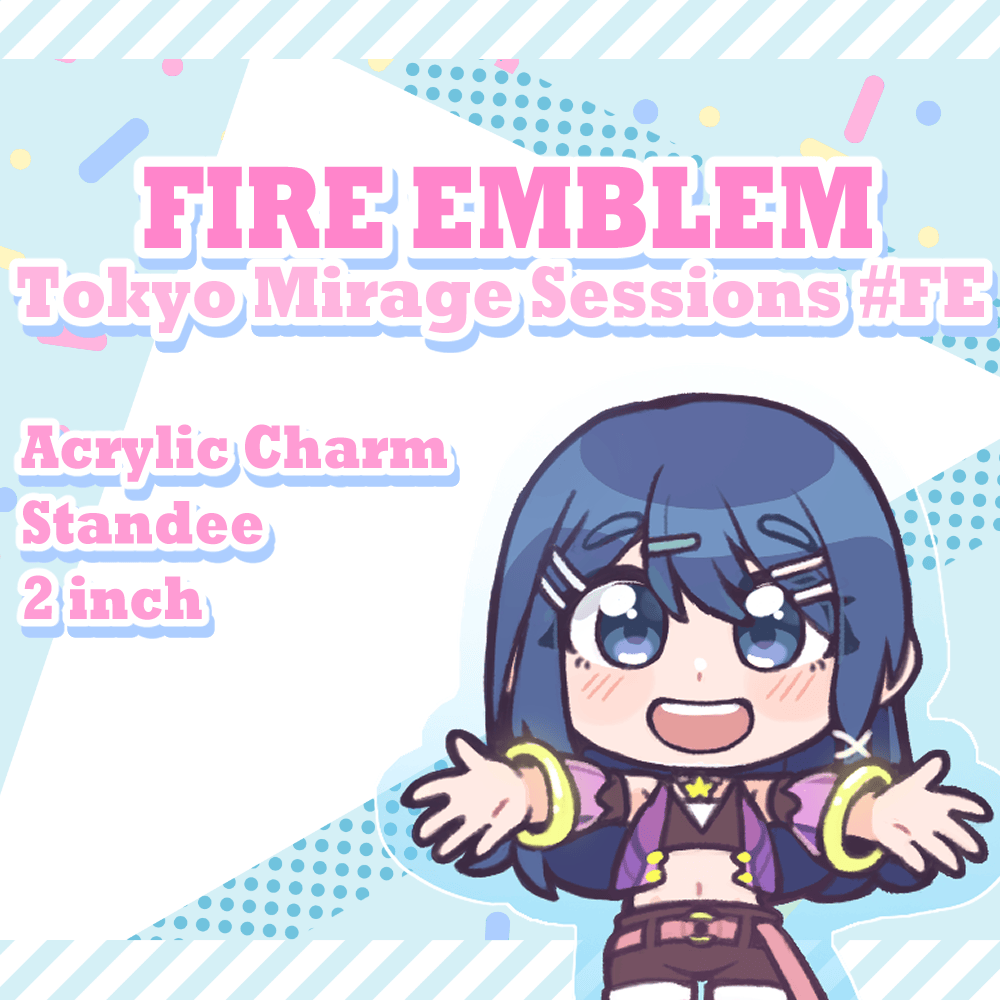 Image of Tokyo Mirage Sessions Thick Acrylic Charms by Robin [PRE-ORDER]