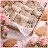 Image 3 of Bohemian Rose Luxury Floral Design Oval Soap Bar: Bridal Shower Favors