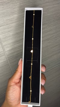 Image 2 of Dainty Heart Anklet 