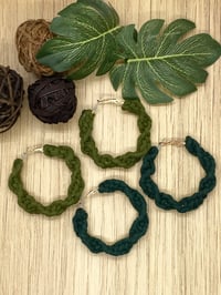 Image 1 of Bloom Crochet Hoops