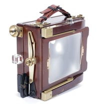 Image 10 of Wista 45DX 4X5 Field camera + 135mm + 210mm MC lenses + Holders + Film + Fresnel (#2333)