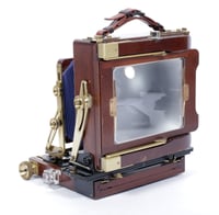 Image 4 of Wista 45DX 4X5 Field camera + 135mm + 210mm MC lenses + Holders + Film + Fresnel (#2333)
