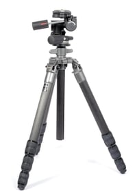 Image 2 of Gitzo Carbon Fiber tripod G1548 + Manfrotto 160 3 way head #2335