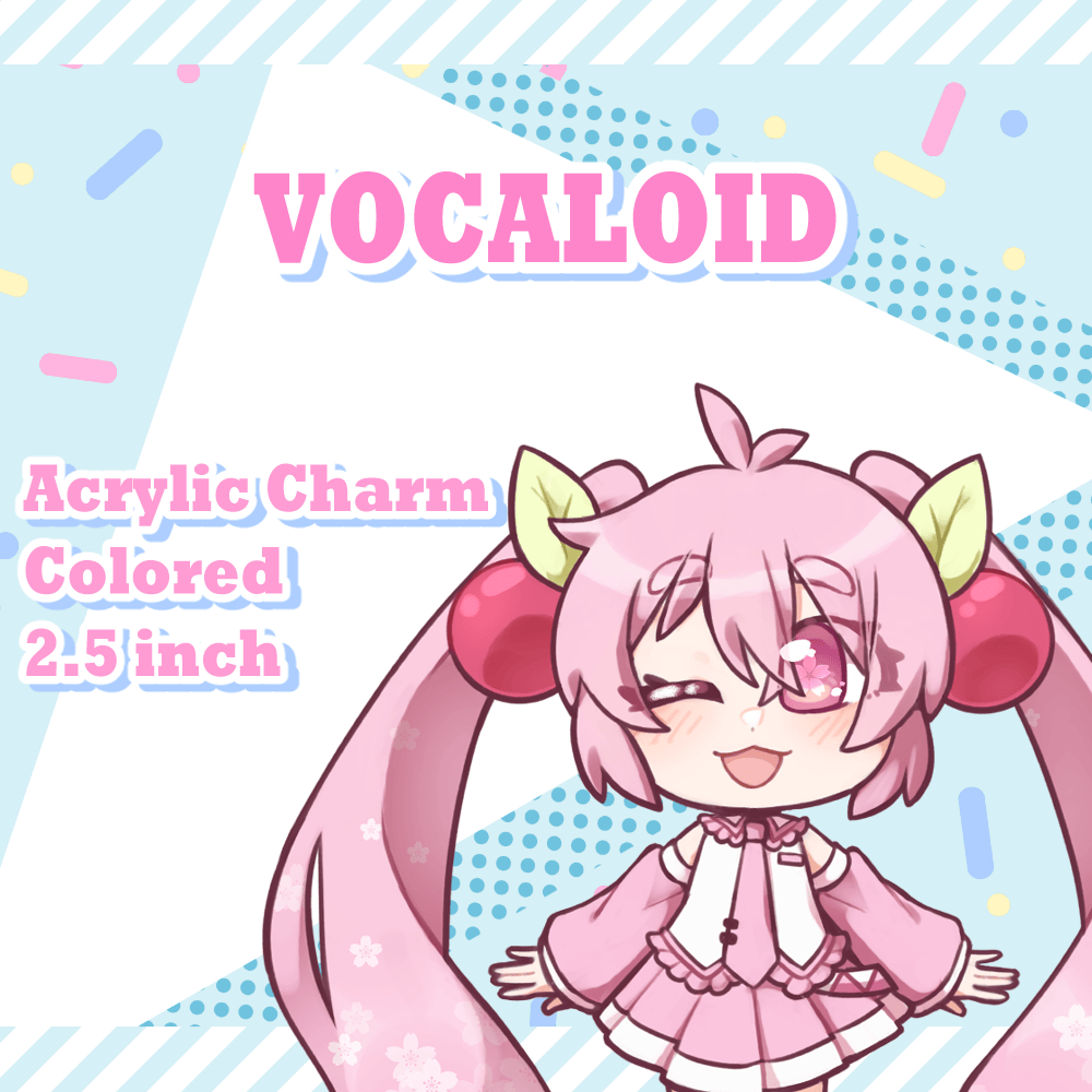 Image of Vocaloid Acrylic Charms by Robin (PRE-ORDER)