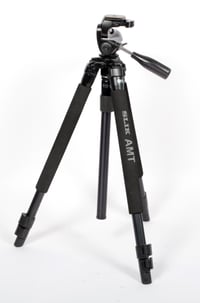Image 1 of SLIK Pro 330DX-B tripod with SH-705E 3 way head + quick plate #2340