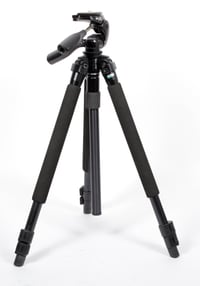 Image 3 of SLIK Pro 330DX-B tripod with SH-705E 3 way head + quick plate #2340