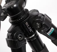Image 4 of SLIK Pro 330DX-B tripod with SH-705E 3 way head + quick plate #2340