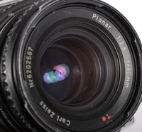 Image 11 of Hasselblad 500C 6X6 camera w/ Planar 80mm F2.8 C T* lens + A12 Back + WLF #2400