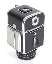 Image 9 of Hasselblad 500C 6X6 camera w/ Planar 80mm F2.8 C T* lens + A12 Back + WLF #2400