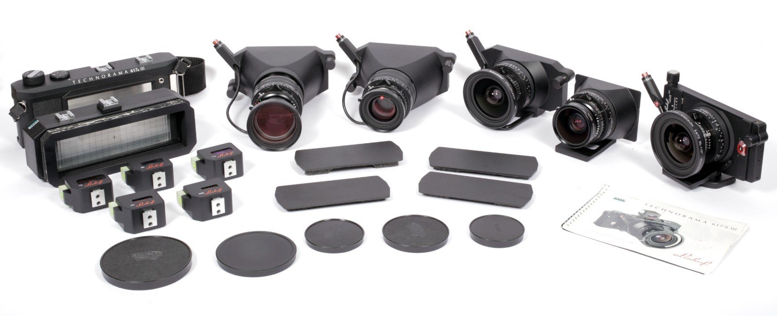 Linhof Technorama 617s III camera + 5 lenses + Finders + shift