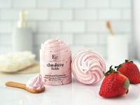 Image 2 of Strawberry Fields Whipped Soap & Foaming Sugar Scrub 
