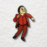 Image 1 of Man from Another Place Twin Peaks Enamel Pin