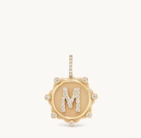 Image 4 of Golden Initial Necklace