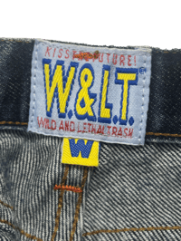 Image 3 of AUTHENTIC! Vintage Wild & Lethal Trash Jeans