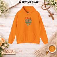 Image 5 of Blessed Mamma Hoodie – Floral Fall Mommy Sweatshirt 