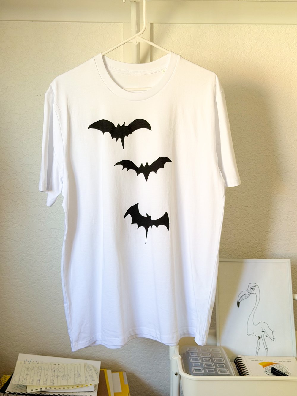 3 Bats - Unisex organic cotton t-shirt