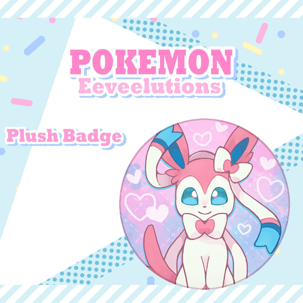 Image of Eevolutions Plush Buttons