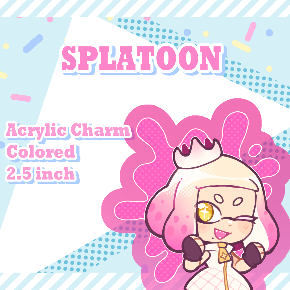 Image of Splatoon Charms by Robin