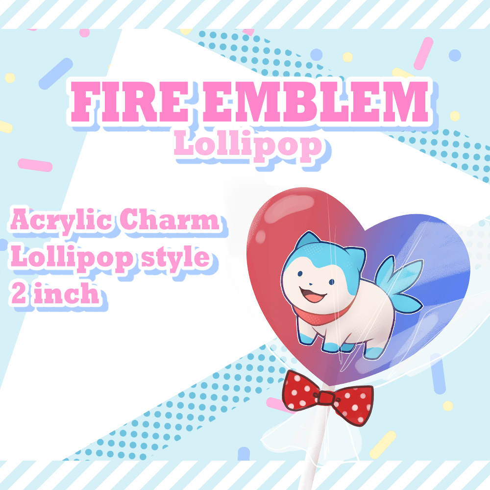 Image of Fire Emblem Lollipop Charms by Robin