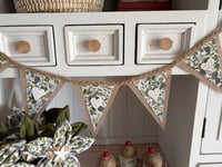 Image 2 of Hand-Created Rustic Bunting #65