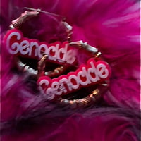Image 3 of BANNED EARRINGS-35 VARIANTS! BARBIE CHONGA FLEA MARKET GHETTO FLABULOUS (check out word list!)