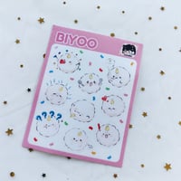 Image 3 of ORV: YooHanKim Joongdok Biyoo Kisscut sticker
