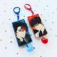 Image 2 of ORV: Joongdok Portrit Heart Glitter Epoxy