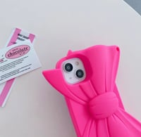 Image 4 of Pretty Pink Bow IPhone Case